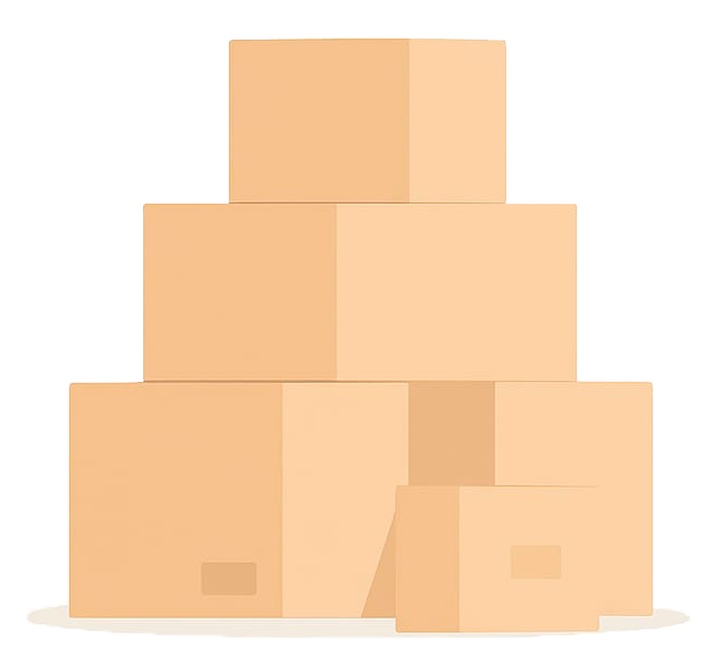 Ilustración de cajas